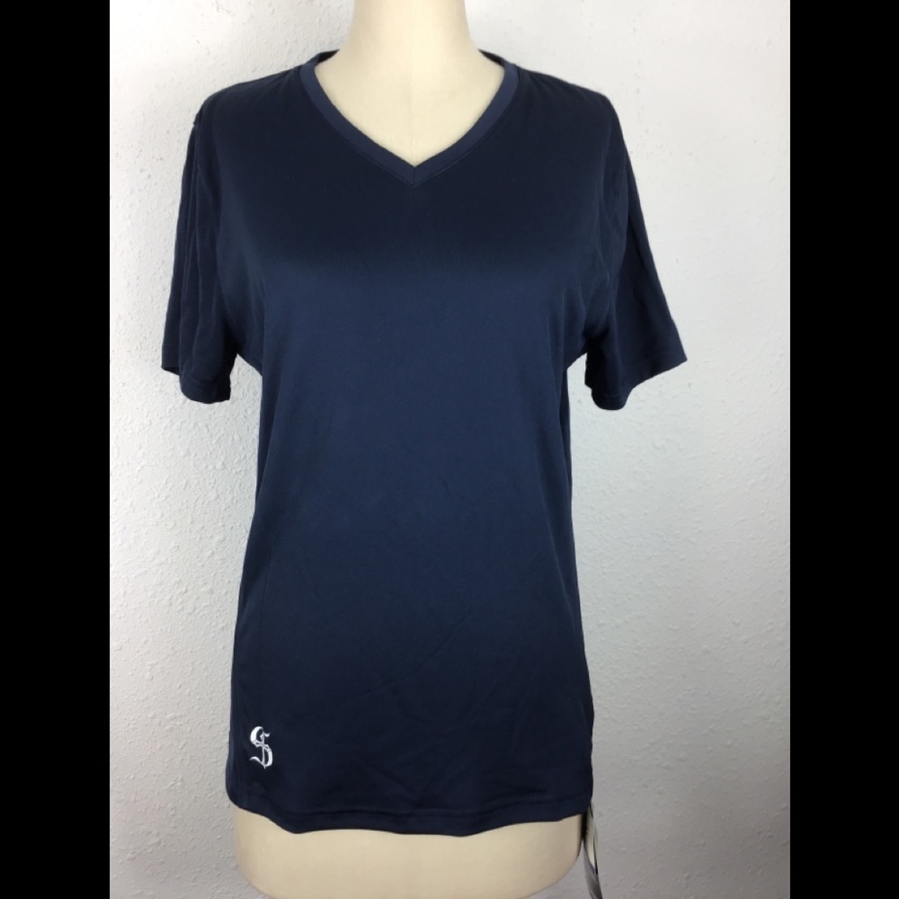 Syntrel psalm 23 blue short sleeve shirt size XL